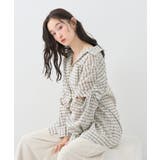 2wayショルダードロストリボンチェックシャツ | earth music&ecology | 詳細画像14