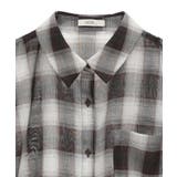 2wayショルダードロストリボンチェックシャツ | earth music&ecology | 詳細画像41