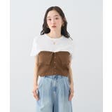 SET2点コンパクトTEE+マルチwayニットビスチェ | earth music&ecology | 詳細画像17