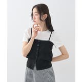SET2点コンパクトTEE+マルチwayニットビスチェ | earth music&ecology | 詳細画像9