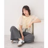 SET2点チュールバルーンブラウス+ロゴタンク | earth music&ecology | 詳細画像9
