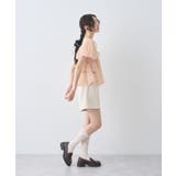 SET2点チュールバルーンブラウス+ロゴタンク | earth music&ecology | 詳細画像25
