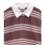 レトロボーダーラガーミニワンピース | earth music&ecology | 詳細画像20