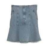 ハイウエストフレアデニムスカート | earth music&ecology  | 詳細画像18 