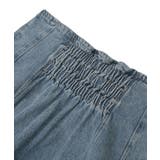 ハイウエストフレアデニムスカート | earth music&ecology  | 詳細画像25 