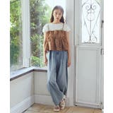 タックホックデニムパンツ | earth music&ecology  | 詳細画像34 