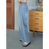 タックホックデニムパンツ | earth music&ecology  | 詳細画像45 