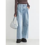 タックホックデニムパンツ | earth music&ecology  | 詳細画像47 