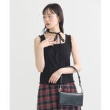 マルチwayネックホルターレースタンク | earth music&ecology  | 詳細画像10 