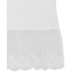 チュールレースヘムインナー | earth music&ecology  | 詳細画像26 