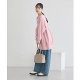 ランダム刺繍オフショルプルオーバー | earth music&ecology | 詳細画像18