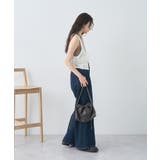 フラワー刺繍メッシュベスト | earth music&ecology | 詳細画像14