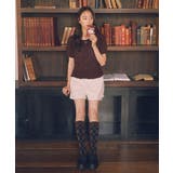 ベルト付きタブデザインショートパンツ | earth music&ecology  | 詳細画像14 