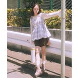 ベルト付きタブデザインショートパンツ | earth music&ecology  | 詳細画像28 