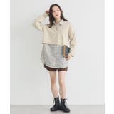 ベルト付きタブデザインショートパンツ | earth music&ecology  | 詳細画像45 