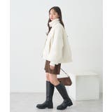 ベルト付きタブデザインショートパンツ | earth music&ecology  | 詳細画像48 