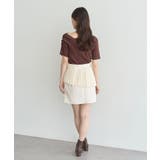 SET2点プリーツラップスカート+ミニスカート | earth music&ecology | 詳細画像20