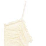 フロントギャザー起毛レースミニワンピース | earth music&ecology | 詳細画像14