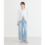 【WEB限定】アイレットジャカードタイトプルオーバー | earth music&ecology  | 詳細画像19 