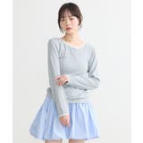 【WEB限定】アイレットジャカードタイトプルオーバー | earth music&ecology  | 詳細画像32 