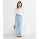 【WEB限定】アイレットジャカードタイトプルオーバー | earth music&ecology  | 詳細画像44 