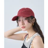 ダメージロゴキャップ | earth music&ecology  | 詳細画像18 