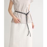 ロープリングベルト | earth music&ecology  | 詳細画像3 