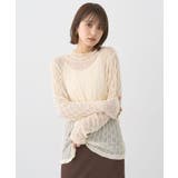 ハイネックシアーうねうねプルオーバー | earth music&ecology  | 詳細画像11 