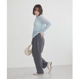 ハイネックシアーうねうねプルオーバー | earth music&ecology  | 詳細画像24 