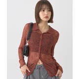 ストレッチレースシャツ | earth music&ecology | 詳細画像8