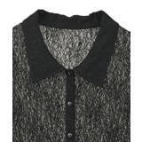 ストレッチレースシャツ | earth music&ecology | 詳細画像27