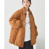 【WEB限定】ダブルステッチキルティングコート | earth music&ecology | 詳細画像1