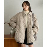 【WEB限定】ダブルステッチキルティングコート | earth music&ecology | 詳細画像10