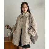 【WEB限定】ダブルステッチキルティングコート | earth music&ecology | 詳細画像12