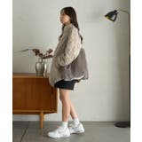 【WEB限定】ダブルステッチキルティングコート | earth music&ecology | 詳細画像15