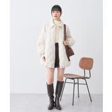 【WEB限定】ダブルステッチキルティングコート | earth music&ecology | 詳細画像24