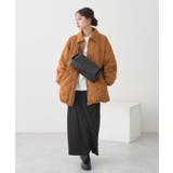 【WEB限定】ダブルステッチキルティングコート | earth music&ecology | 詳細画像5