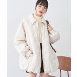 アイボリー | 【WEB限定】ダブルステッチキルティングコート | earth music&ecology