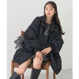 キルティングバルーンコート | earth music&ecology  | 詳細画像1 