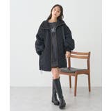 キルティングバルーンコート | earth music&ecology  | 詳細画像7 