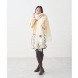 ワンポイントビッグマフラー | earth music&ecology  | 詳細画像5 