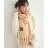 ワンポイントビッグマフラー | earth music&ecology  | 詳細画像10 