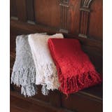 ループヤーンフリンジマフラー | earth music&ecology  | 詳細画像1 