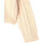 モヘヤタッチケーブルニットプルオーバー | earth music&ecology  | 詳細画像23 