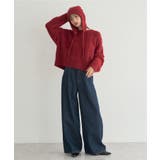 モヘヤタッチケーブルニットプルオーバー | earth music&ecology  | 詳細画像6 