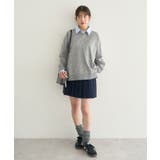 ニットプリーツスカート | earth music&ecology  | 詳細画像17 