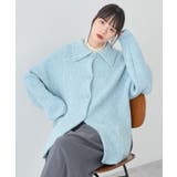 襟付きニットアウター | earth music&ecology  | 詳細画像16 