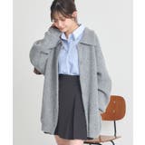 襟付きニットアウター | earth music&ecology  | 詳細画像7 