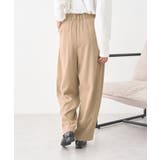 タックコクーンパンツ | earth music&ecology  | 詳細画像4 