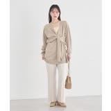 センターシームフレアパンツ | earth music&ecology  | 詳細画像34 